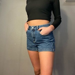 jean shorts
